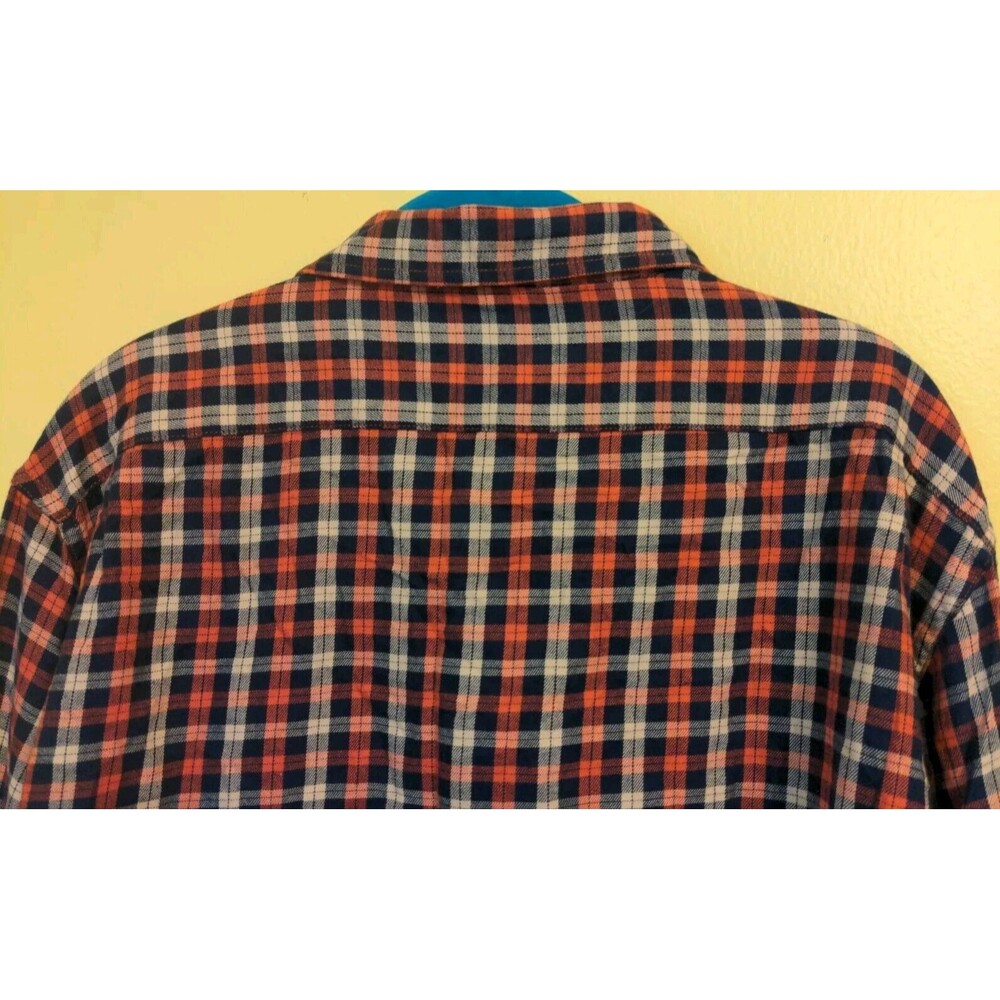 THE NORMAL BRAND Men's LS Cotton Soft Flannel Button Up Shirt Plaid Size XXL - Picture 7 of 8